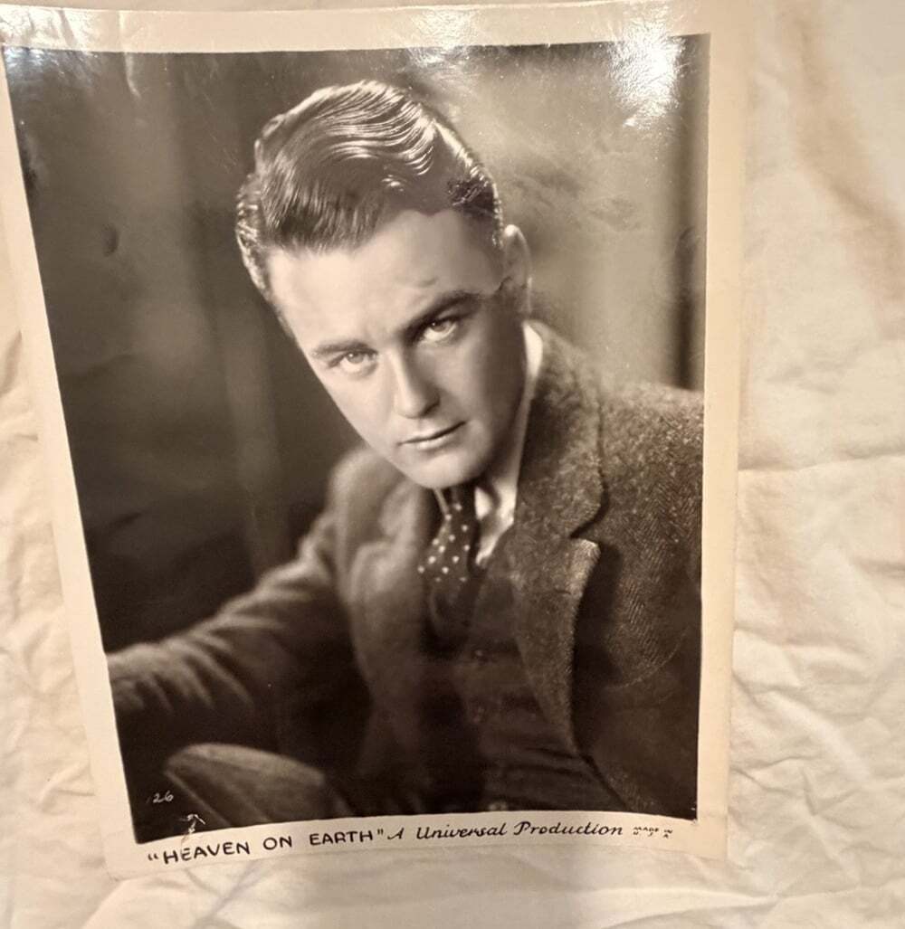 1931 HEAVEN ON EARTH Original Movie Still LEW AYRES Universal Pictures Portrait